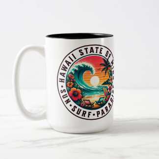 Hawaii Two-Tone Coffee Mug