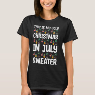 Hawaii Ugly Christmas In July Sweater Funny