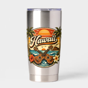 Hawaii & Ukelele Insulated Tumbler