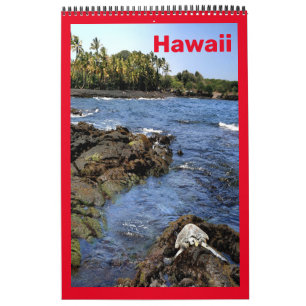 Hawaii - USA - Calendar