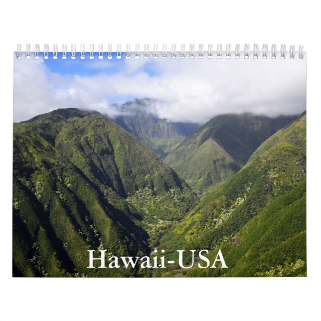 Hawaii-USA Calendar (Cover)