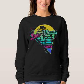 Hawaii USA Nostalgic Retro Lake Waiau Sweatshirt