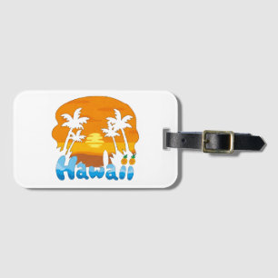 Hawaii Vacation Luggage Tag