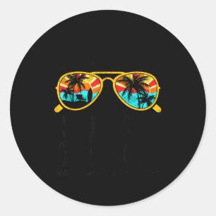 Hawaii vacation squad 2026 matching family trip classic round sticker