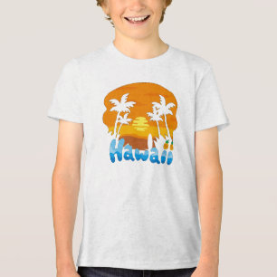 Hawaii Vacation T-Shirt Tri-Blend Shirt