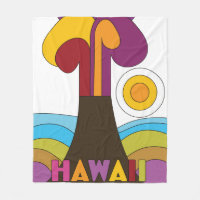 Hawaii Vintage 1960s style travel poster