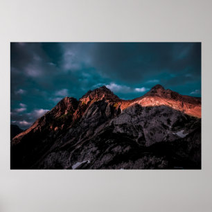 HAWAII VOLCANO DIGITAL WALLPAPER POSTER
