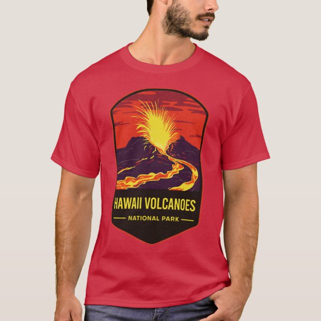 Hawaii Volcanoes National Park 1 T-Shirt (Front)