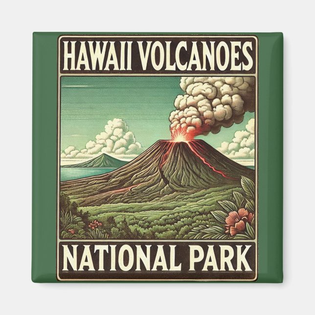 Hawaii Volcanoes National Park Magnet (Front)