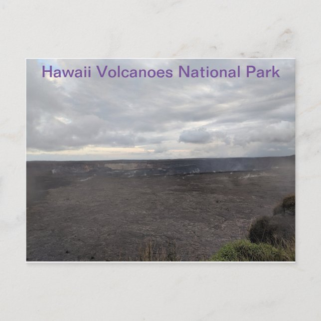 Hawaii Volcanoes National Park Postcard (Front)