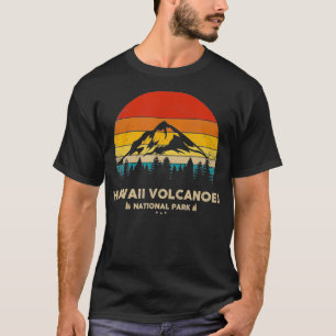 Hawaii Volcanoes - National Park Retro Souvenir T-Shirt