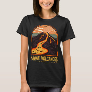 Hawaii Volcanoes National Park Vintage Emblem T-Shirt