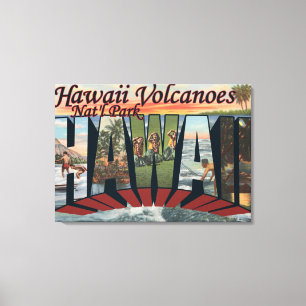 Hawaii Volcanoes Nat'l Park, Hawaii Canvas Print