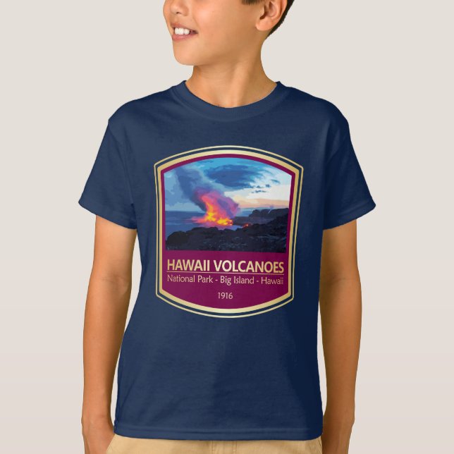 Hawaii Volcanoes NP (PF1) T-Shirt (Front)