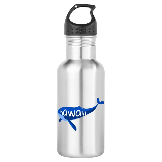Hawaii Whale 532 Ml Water Bottle (Front)