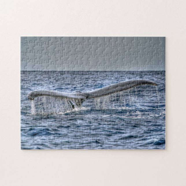 Hawaii Whale Fluke Jigsaw Puzzle (Horizontal)