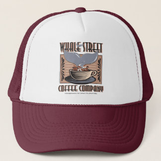 Hawaii Whale Street Coffee Company Trucker Hat