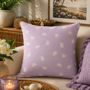 Hawaiian Aloha print sweet naupaka Pattern Cushion