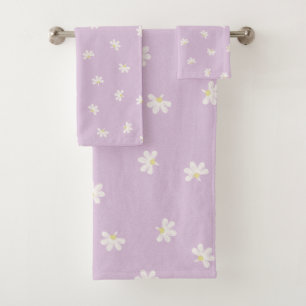 Hawaiian Aloha print Tropical Pattern Bath Towel Set