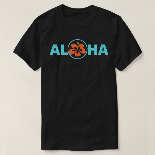 HAWAIIAN ALOHA  T-Shirt (Design Front)