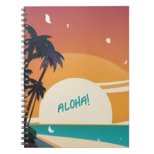 Hawaiian/Aloha/Tropical/beach Notebook
