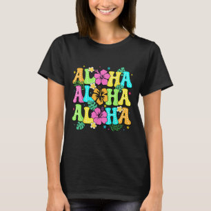 Hawaiian Aloha Tropical Luau Costume Party Hawaii T-Shirt