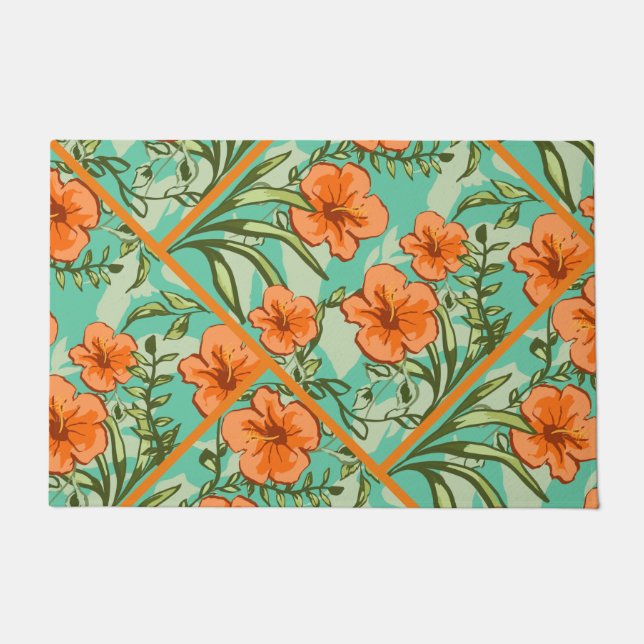 HAWAIIAN ART DOORMAT (Front)