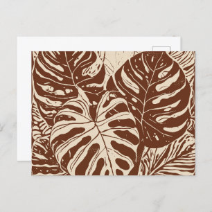 Hawaiian art postcard