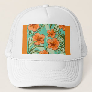 Hawaiian Art Trucker Hat