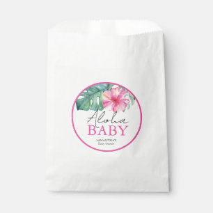 Hawaiian Baby Shower Customised Favour Bags