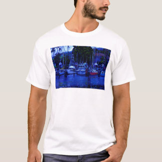 Hawaiian Boats at Sunrise T-Shirt
