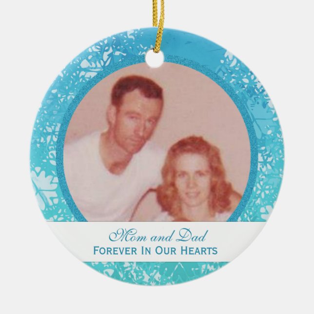 Hawaiian Breeze: Memorial: Picture Ornament (Front)