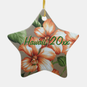 Hawaiian Christmas Ornament