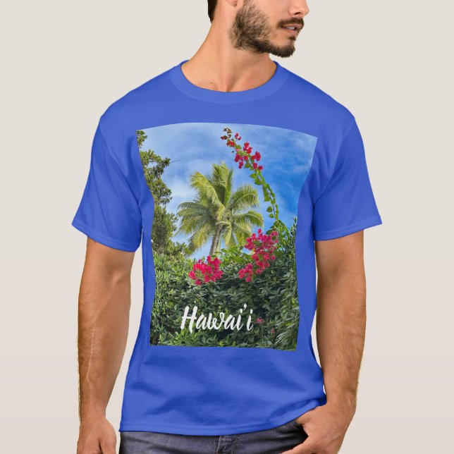 Hawaiian Coconut Palm T-Shirt (Front)