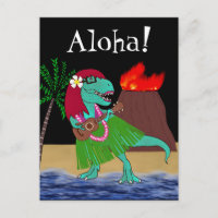 Hawaiian Dinosaur Ukulele