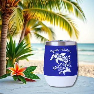 Hawaiian Dolphin- Flippin' Fabulous-Blue