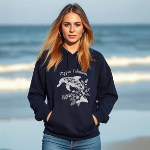 Hawaiian Dolphin Flippin’ Fabulous  Hoodie
