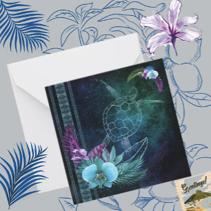 Hawaiian Dreams Square Note Card