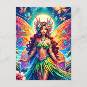 Hawaiian Fairy Postcard