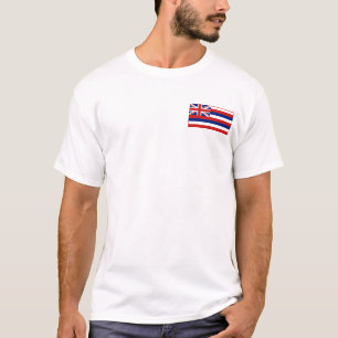 Hawaiian Flag + Map T-Shirt