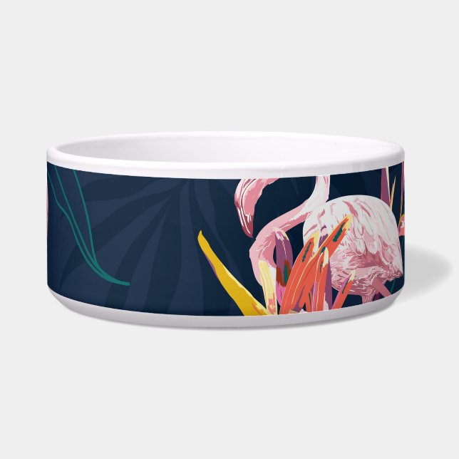 Hawaiian Flamingo: Tropical Vintage Artwork (Front)