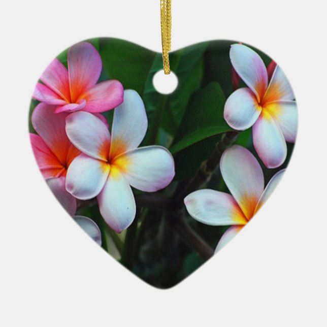 Hawaiian floral Ornament (Front)