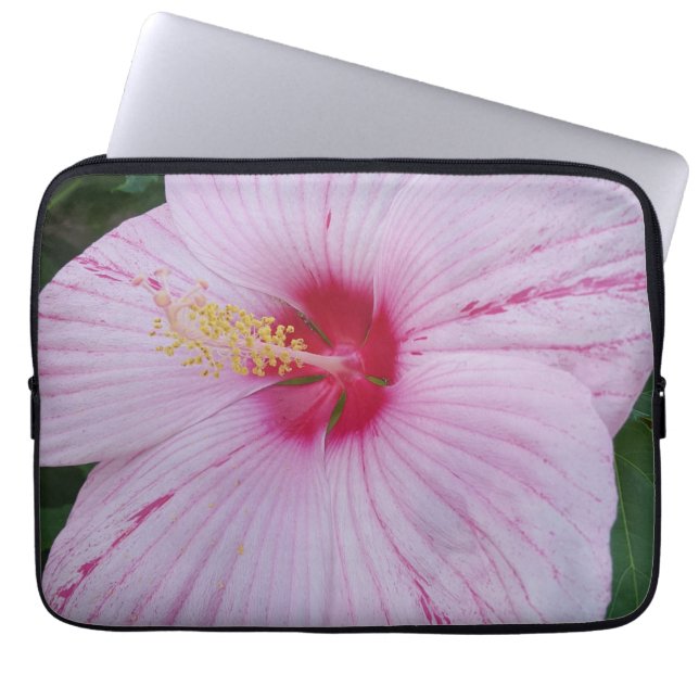 Hawaiian Flower Laptop Sleeve (Front)