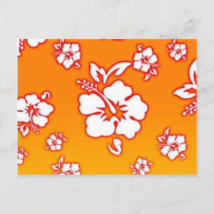 Hawaiian Flowers Postcard