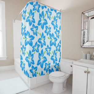 Hawaiian Flowers Shower Curtain