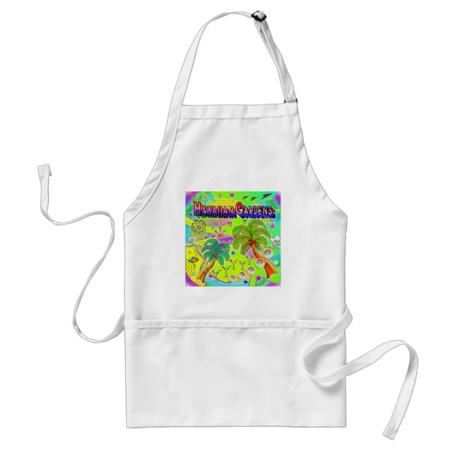 Hawaiian Gardens Mind Focus Apron (Front)
