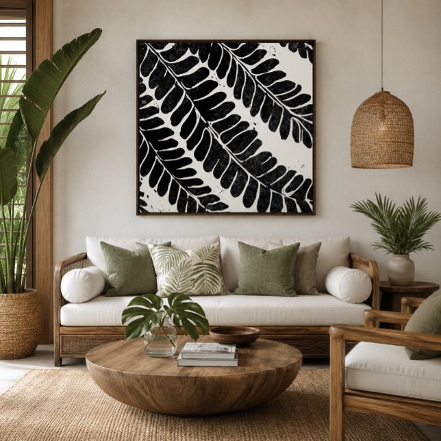 Hawaiian Haole Koa- leucaena leaf Canvas Print (Creator Uploaded)