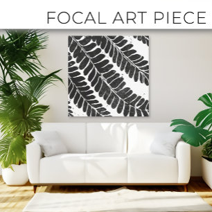 Hawaiian Haole Koa- leucaena leaf Canvas Print