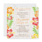 Hawaiian Hibiscus Flowers Invitation