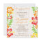 Hawaiian Hibiscus Flowers Invitation